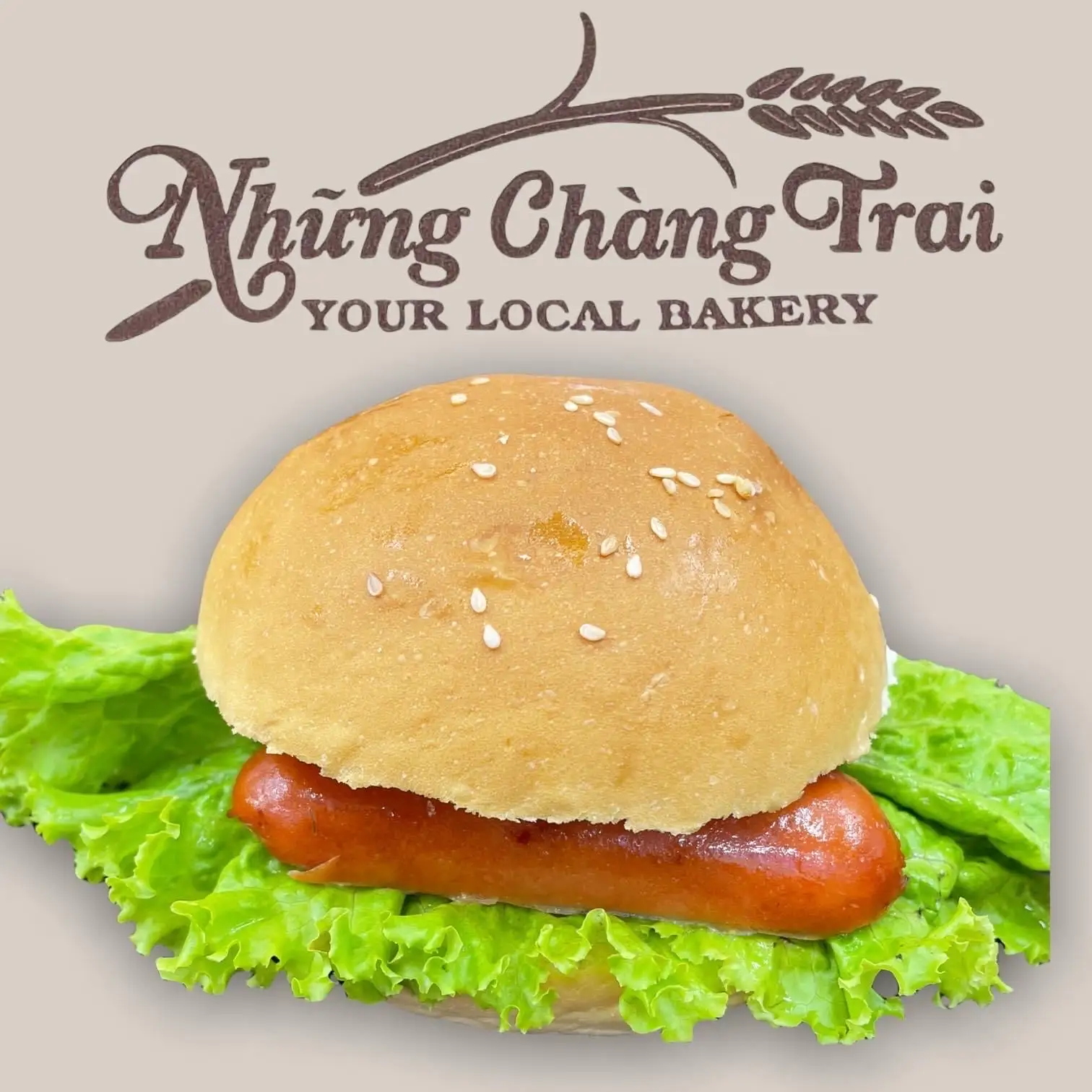 Hình ảnh Hamburger xúc xích