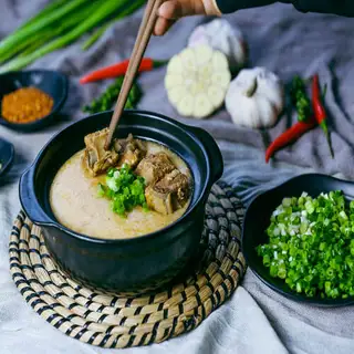 Hình ảnh Cháo niêu sườn 