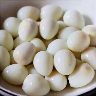 Hình ảnh Chén trứng cút thêm không mì