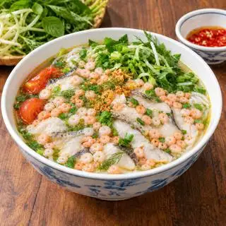 Hình ảnh Bún (hoặc bánh đa) Cá Tươi - Tôm