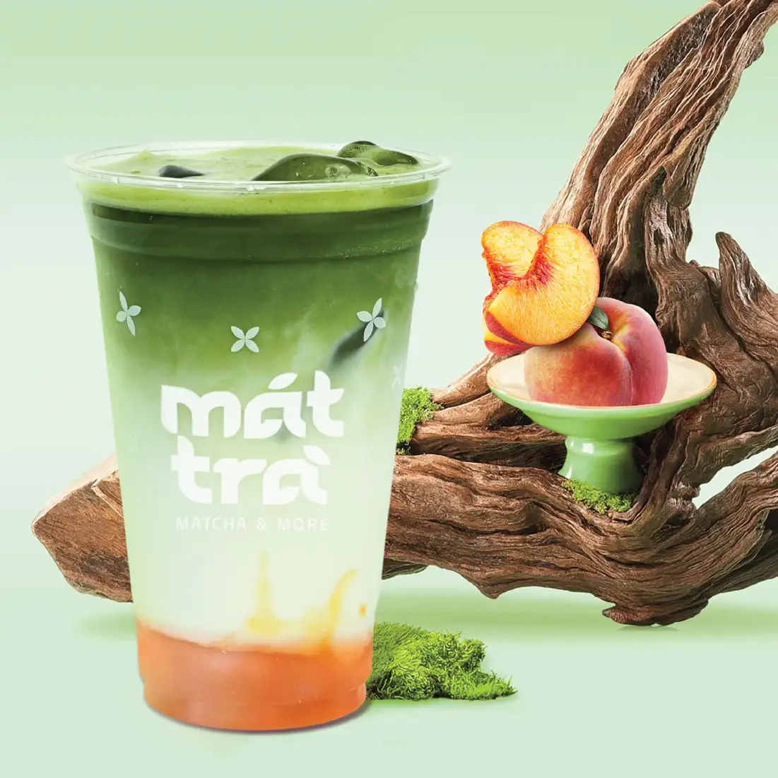 Hình ảnh Matcha đào