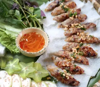 Bánh hỏi nem nướng - 48.000 ₫ tại Bún Thịt Nướng - Bối Bối - Đường Số 2