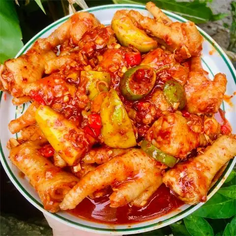 Chân Gà Sốt Thái Gấu Con - Tô Ngọc Vân - Ăn vặt gần bạn
