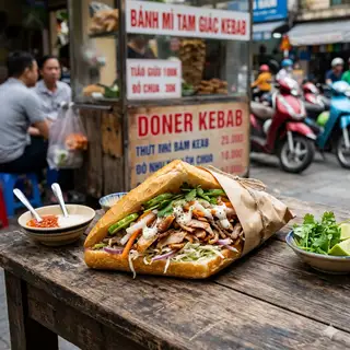 Hình ảnh Bánh mì tam giác
