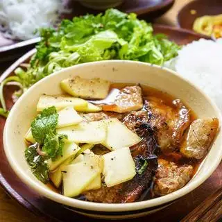 Hình ảnh Bún chả đầy đủ to