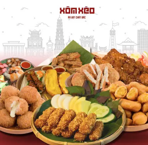 Xóm Xèo Ăn Vặt - Nem Chua Rán, Thịt Nướng & Bánh Gối - Nguyễn Thượng Hiền - Ăn vặt gần bạn