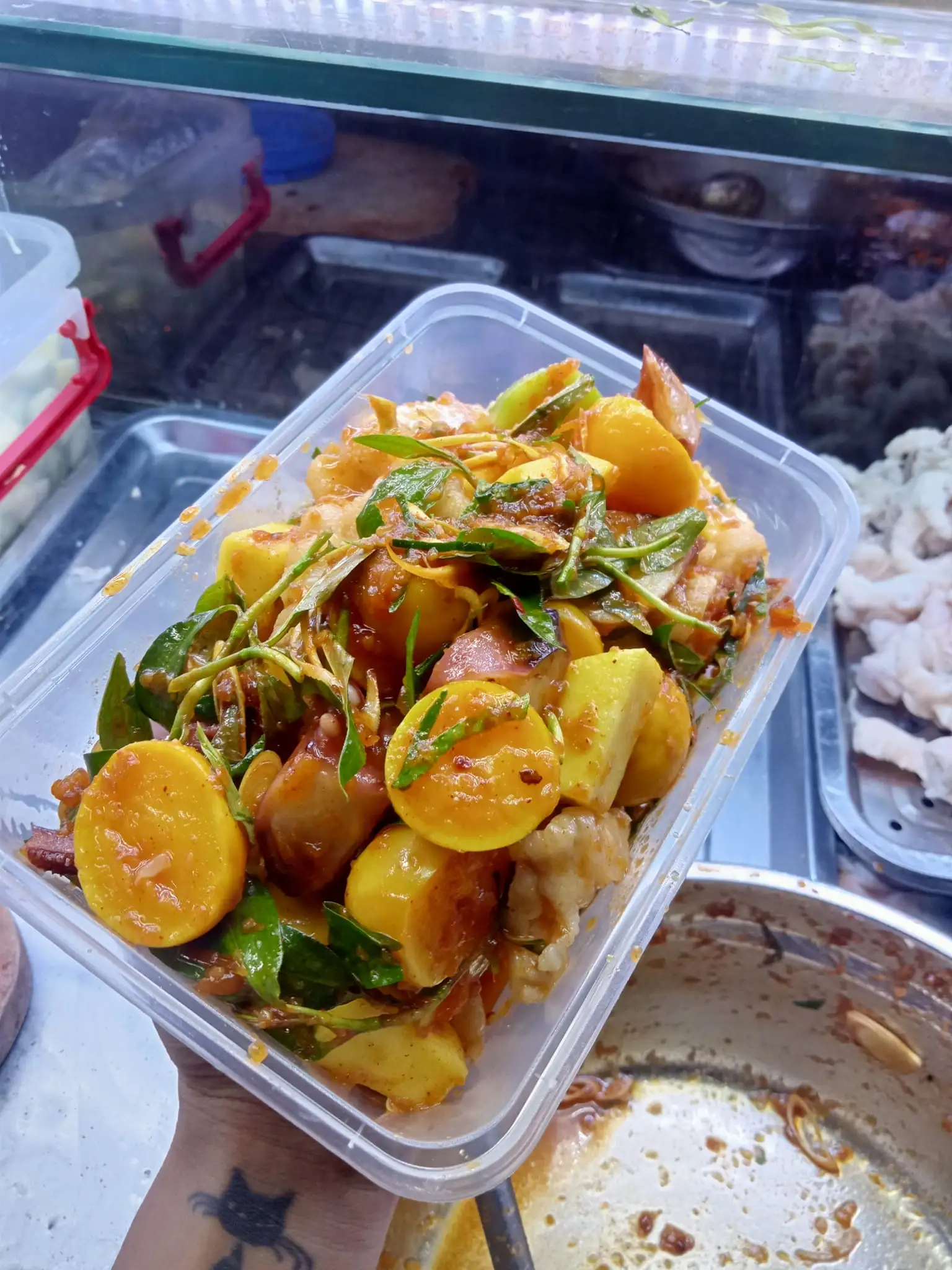 Hình ảnh CHÂN GÀ MIX TRỨNG NON