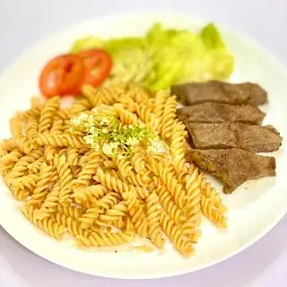 Hình ảnh Nui xoăn beefsteak