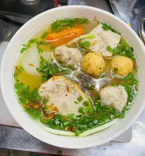 Bún chả mọc - nhỏ - 60.000 ₫ tại Bún Mọc 401 - Cách Mạng Tháng 8