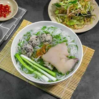 Hình ảnh Bún mọc giò gân
