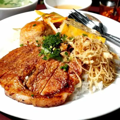 Hình ảnh Cơm tấm sườn chả