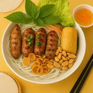 Bún nem nướng - 60.000 ₫ tại Bánh Canh Trảng Bàng - Võ Văn Kiệt