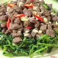 Hình ảnh Trâu xào muống