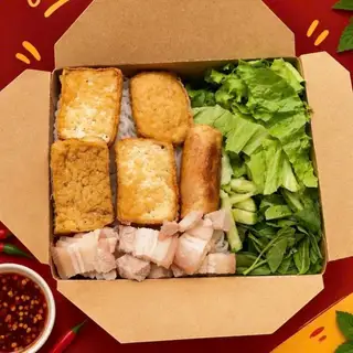Hình ảnh Bún đậu thịt chả giò