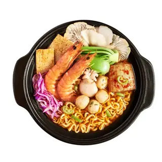 Mì Kim chi hải sản - 71.000 ₫ tại Mì Cay Sasin - 101 Nguyễn Thái Học