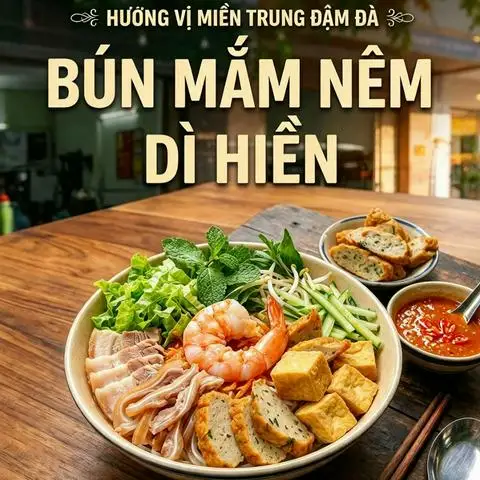 Hình ảnh Bún Mắm Nêm & Bún Nước Tương - Dì Hiền - Thống Nhất