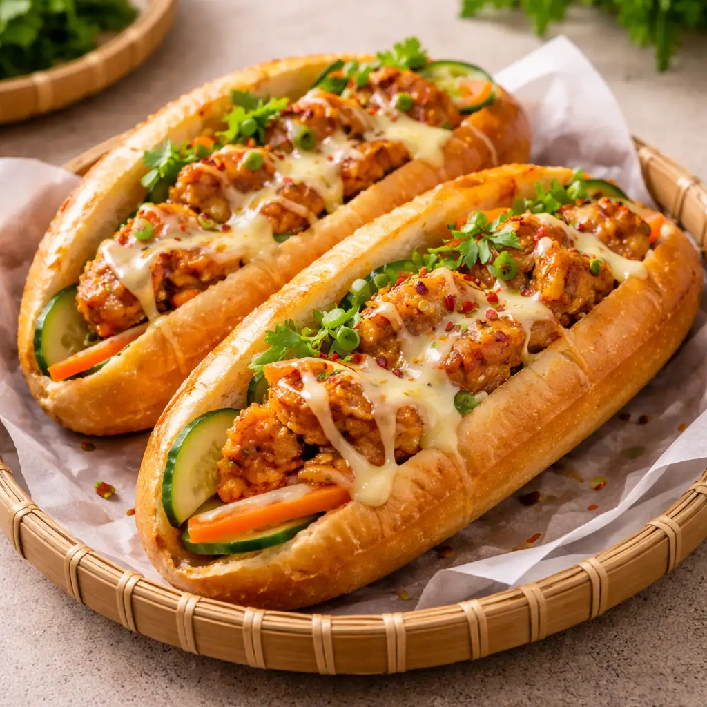Bánh mì gà quay - 46.000 ₫ tại Xôi - Bánh Mì Cô Phượng - Nguyễn Gia Trí