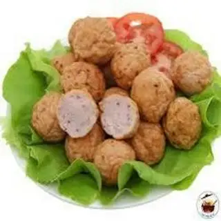 Chả mực - 4 viên - 13.000 ₫ tại Cá Viên Chiên - Cá Viên Chiên Mắm Tỏi - Đường Số 3