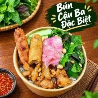 Hình ảnh Bún thịt nướng Cậu Ba đặc biệt