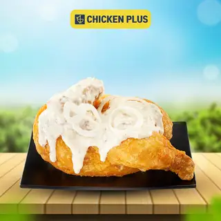 Gà nửa con xốt kem hành - 159.000 ₫ tại Gà Rán Chicken Plus - Tạ Quang Bửu