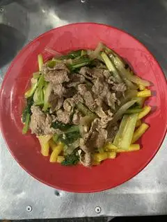 Nui xào bò - 55.000 ₫ tại Ngọc Lệ - Bột Chiên & Mì Xào Bò - Phạm Hùng