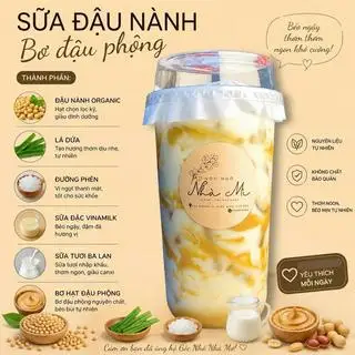 Hình ảnh Sữa đậu nành Mix Bơ đậu phộng