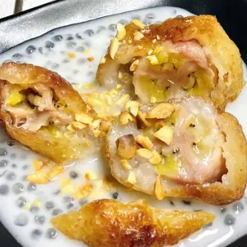 Chè Chuối Nướng Nước Cốt Dừa - Lê Thánh Tôn - Tráng miệng gần bạn