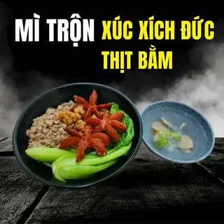 Mì trộn xúc xích thịt bằm - 45.000 ₫ tại Mì Trộn Park Kim Thang - 148I Lý  Chính Thắng