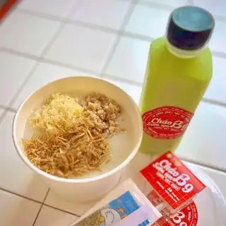 Hình ảnh Cháo sườn sụn đầy đủ - Sữa đậu