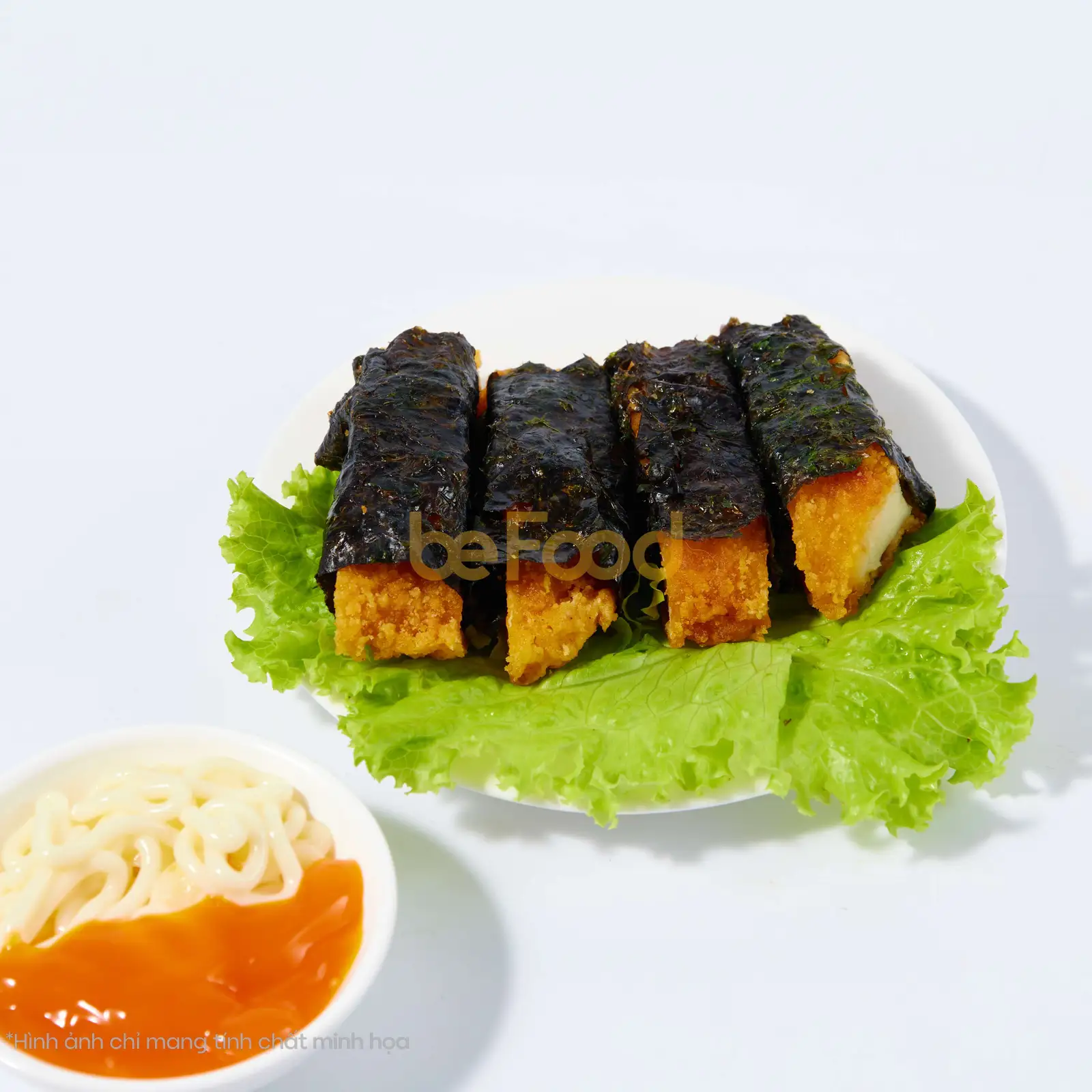 Gà cuộn rong biển - 1 phần - 49.000 ₫ tại Ăn Vặt Nhà Bánh Bao - Dương Quảng Hàm