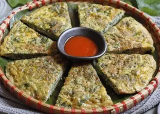 Hình ảnh Trứng rán lá mơ