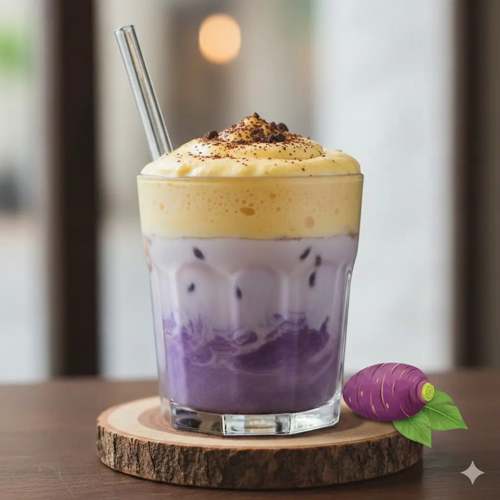 Hình ảnh Khoai môn kem trứng