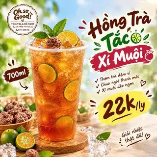 Hình ảnh Hồng trà tắc
