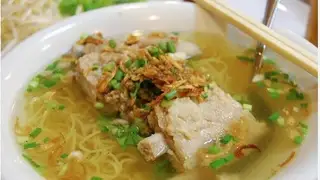 Mì sườn heo - 52.000 ₫ tại Hủ Tiếu Nam Vang - Điện Biên Phủ
