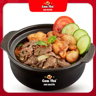 Hình ảnh Cơm thố bò - gà
