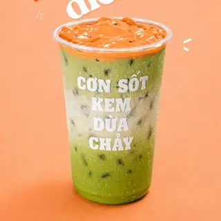 Hình ảnh Matcha mây đỏ