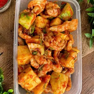 Hình ảnh Chân gà sốt Thái size vừa ( không trứng non )