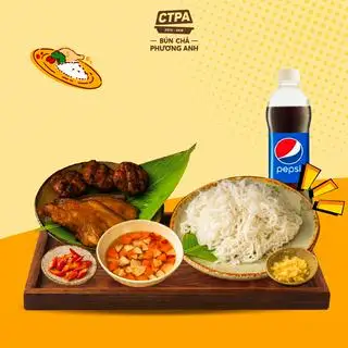 Hình ảnh Bún chả lẫn - pepsi