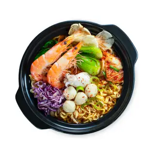 Hình ảnh Mì kim chi hải sản