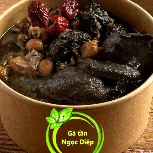 Hình ảnh Gà Ác Hạt Sen Tần Thuốc Bắc Ngải Cứu