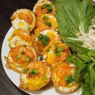 Bánh khọt thường - 55.000 ₫ tại NHÂN - Bánh Xèo Rau Rừng & Bánh Khọt - Dương Thị Mười