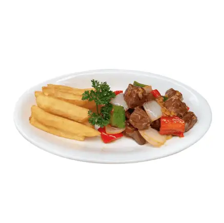 Hình ảnh Bò lúc lắc khoai tây