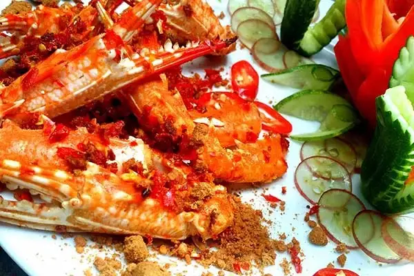 Hình ảnh Càng ghẹ rang muối ớt