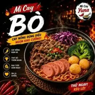 Hình ảnh Mì cay bò