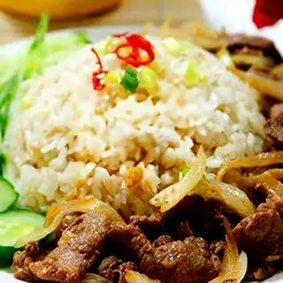 Cơm xào bò - 50.000 ₫ tại Bột Chiên 294 - Cơm Chiên & Mì Xào - Trần Văn Đang