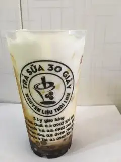 Sữa tươi trân châu đường đen - 28.000 ₫ tại Trà Sữa 30 Giây - Vườn Chuối