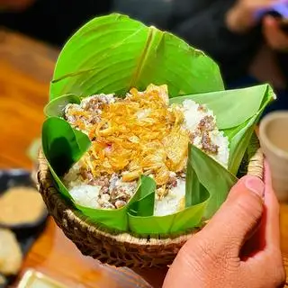 Hình ảnh Xôi pate ruốc hành