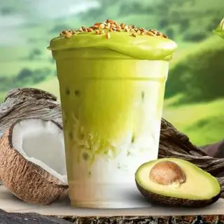 Hình ảnh Bơ già dừa non