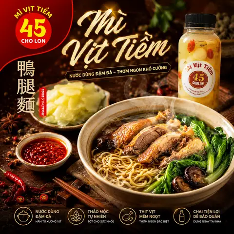 Mì Vịt Tiềm 45 Chợ Lớn - Hà Huy Giáp - Bún/Phở/Mỳ/Cháo gần bạn