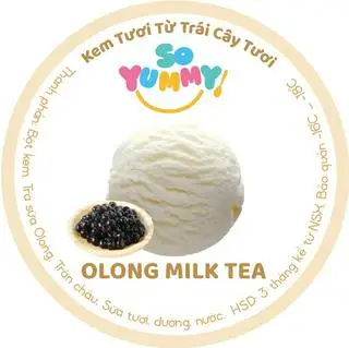 Hình ảnh Kem trà sữa olong